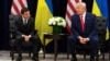 U.S. – President of Ukraine Volodymyr Zelensky (left) and US President Donald Trump. New York, September 25, 2019